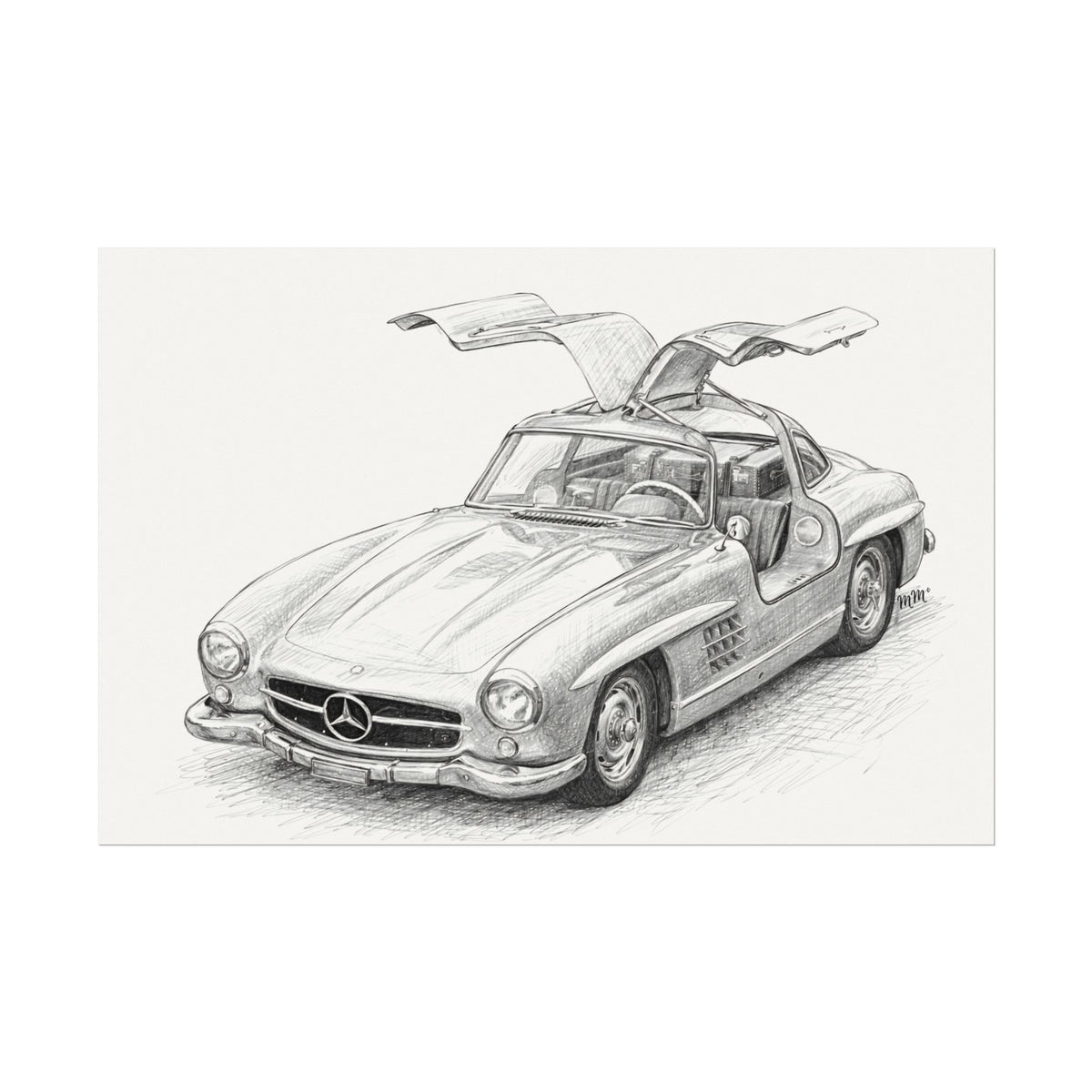1955 Mercedes 300 SL Gullwing — The Gentleman’s Thunder