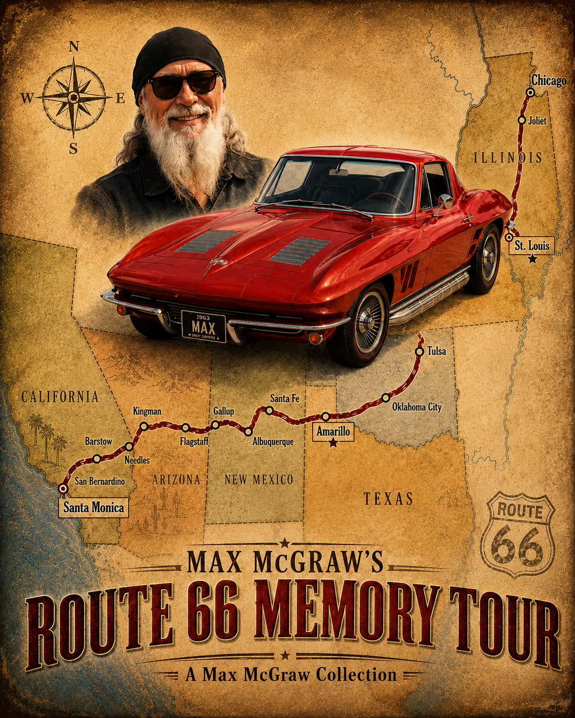 Max McGraw's Route 66 Memory Tour
