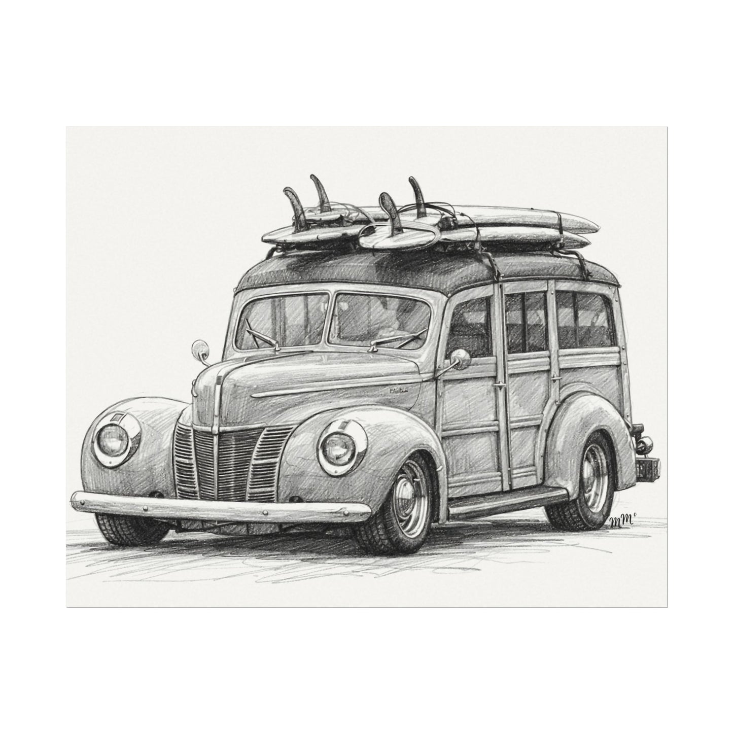 Surf Wagon Memories – Vintage Beach Woodie