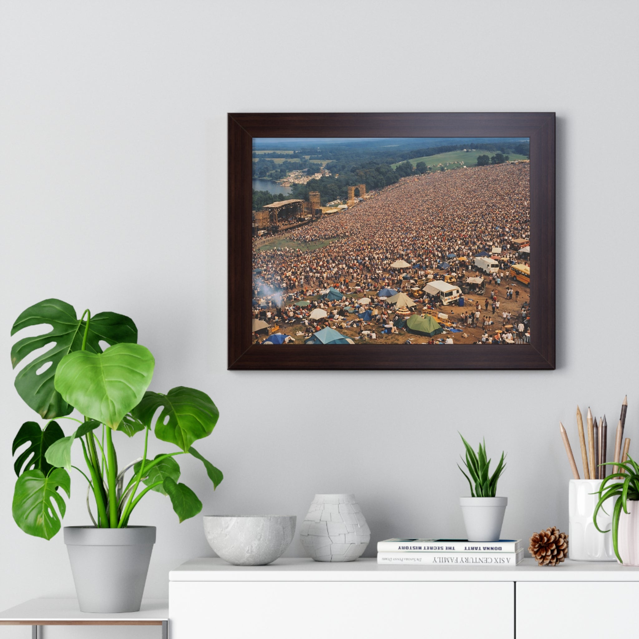 Vintage Music Festival Photo, Festival Wall Art - When The World Turned Up The Volume