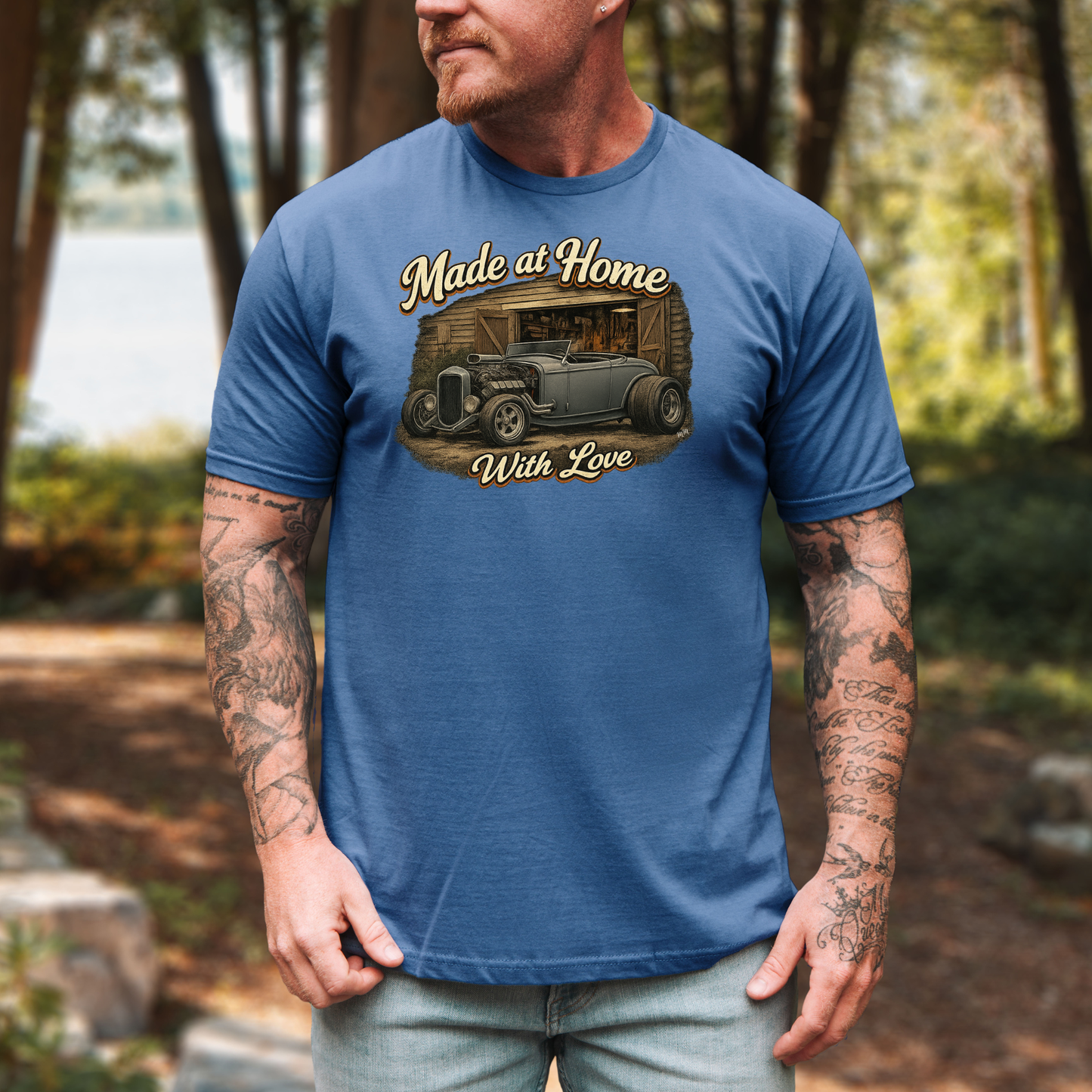 Made at Home, Built with Heart Tee