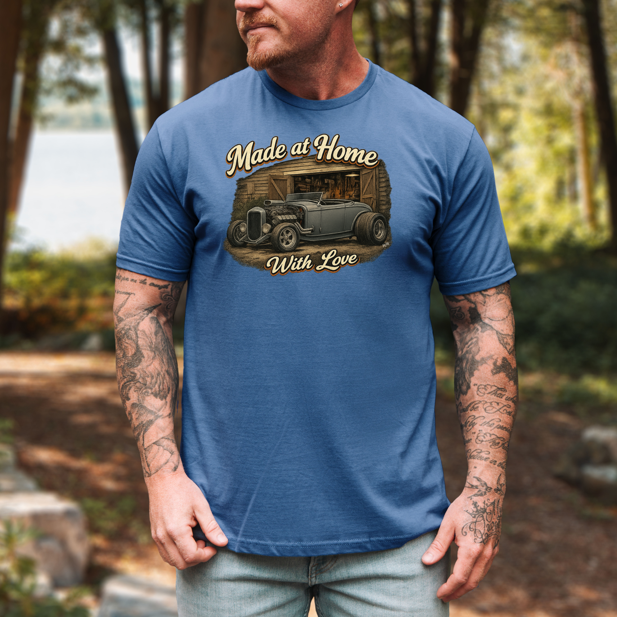 Made at Home, Built with Heart Tee