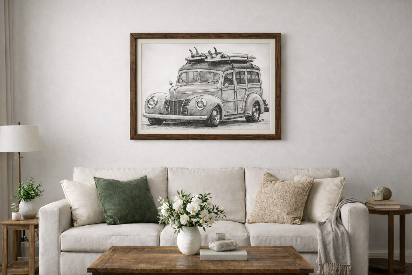 Surf Wagon Memories – Vintage Beach Woodie