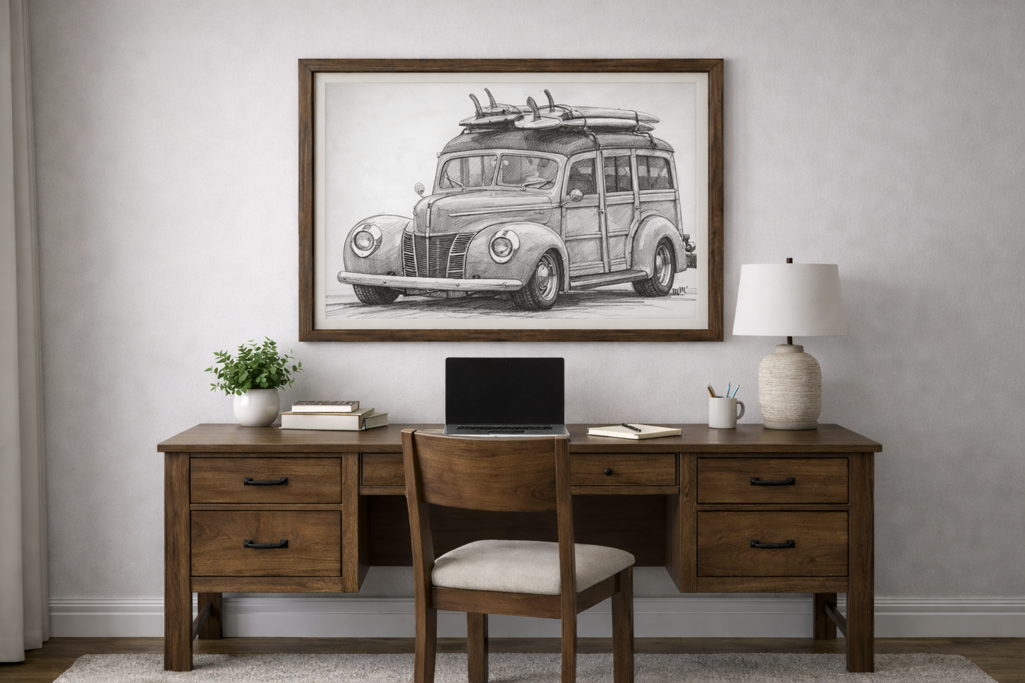 Surf Wagon Memories – Vintage Beach Woodie