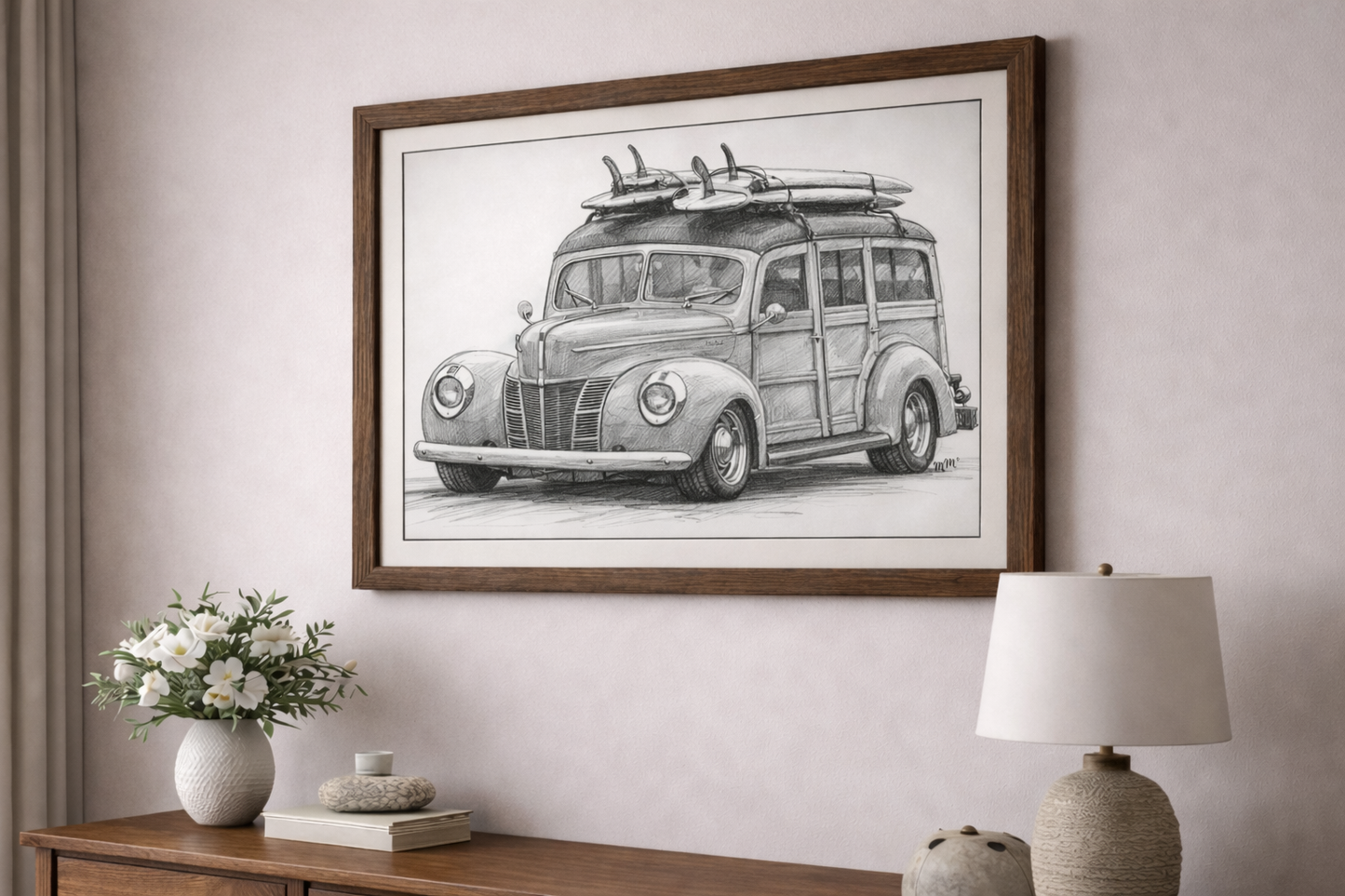 Surf Wagon Memories – Vintage Beach Woodie