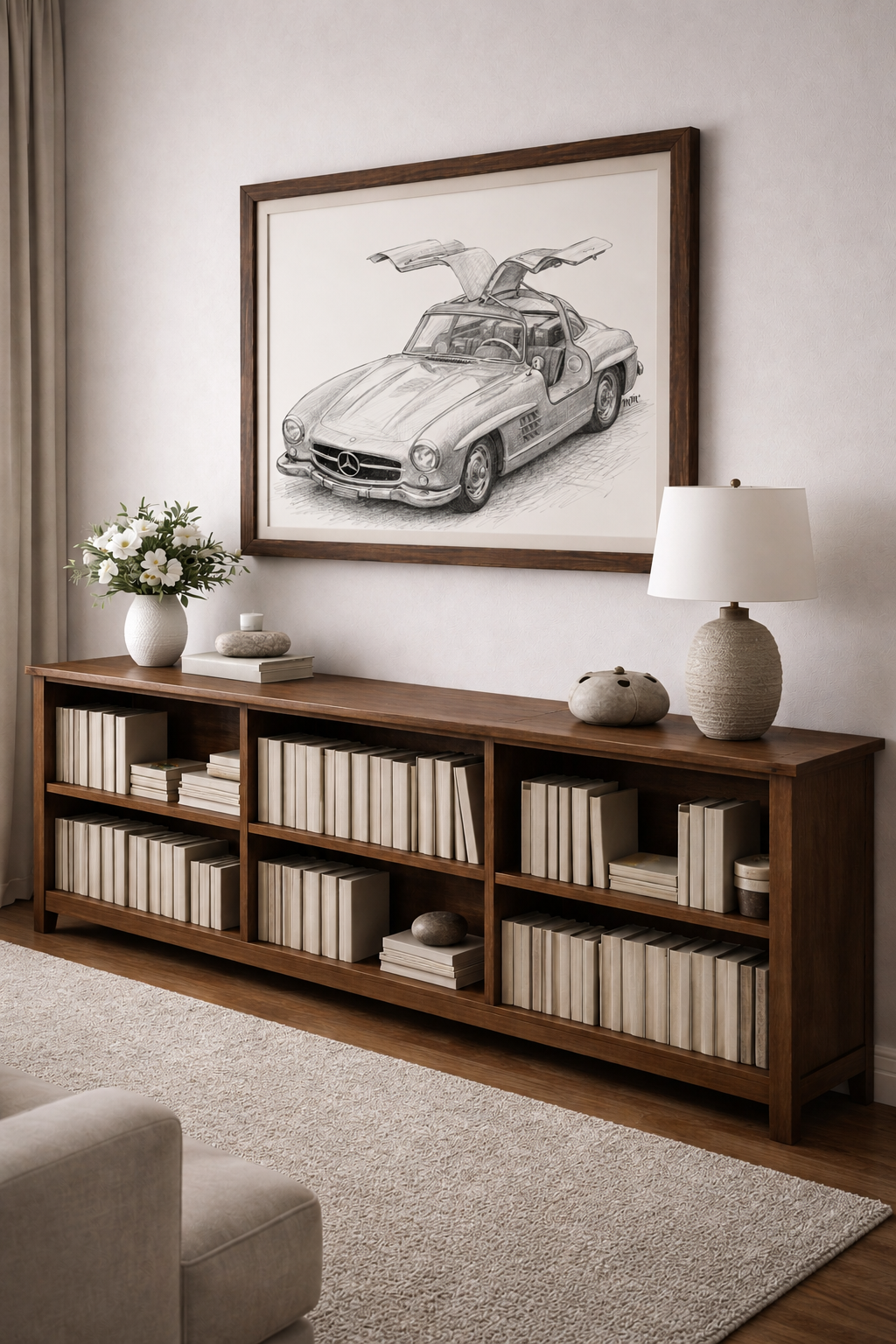 1955 Mercedes 300 SL Gullwing — The Gentleman’s Thunder