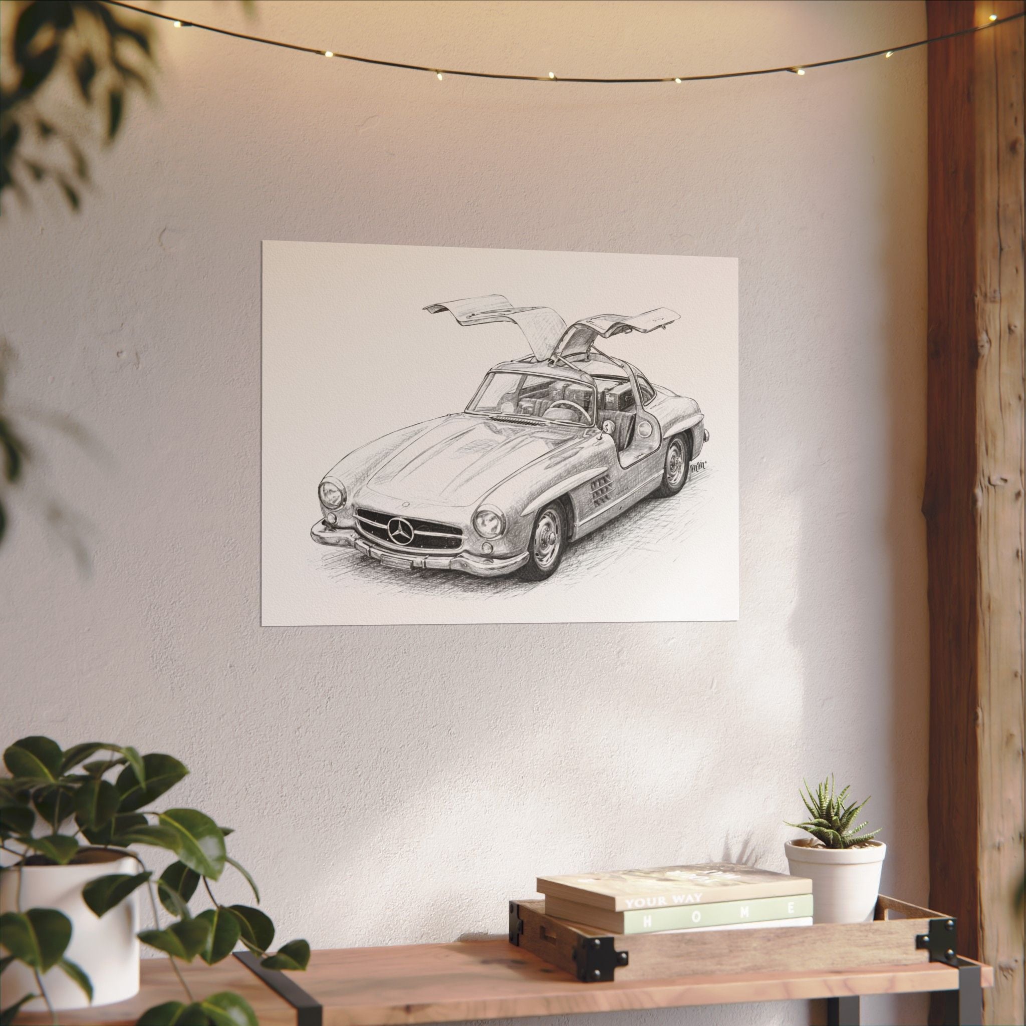 1955 Mercedes 300 SL Gullwing — The Gentleman’s Thunder