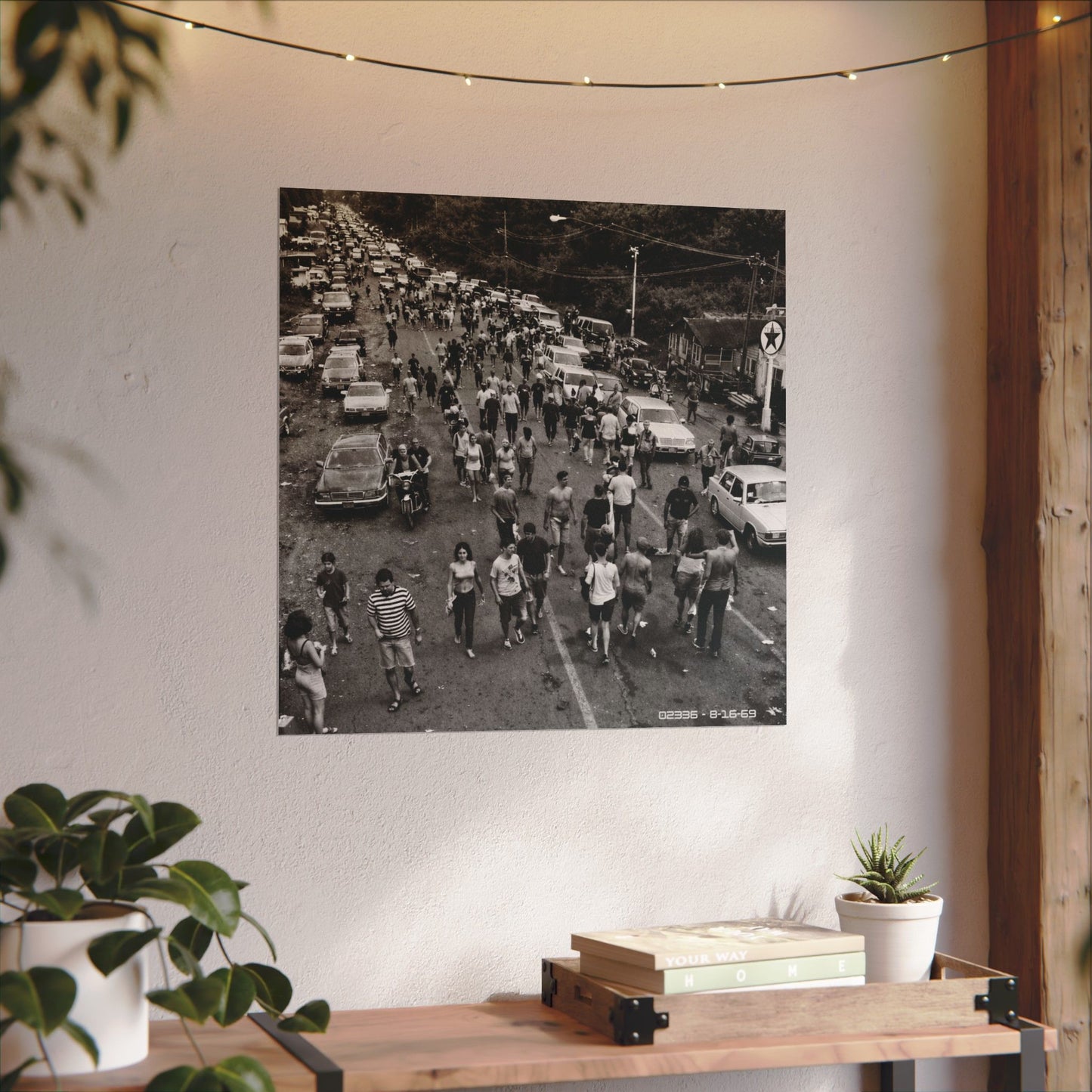 Vintage Crowd - Black & White Photography - Music Festival - The Pilgrimage (The Journey)