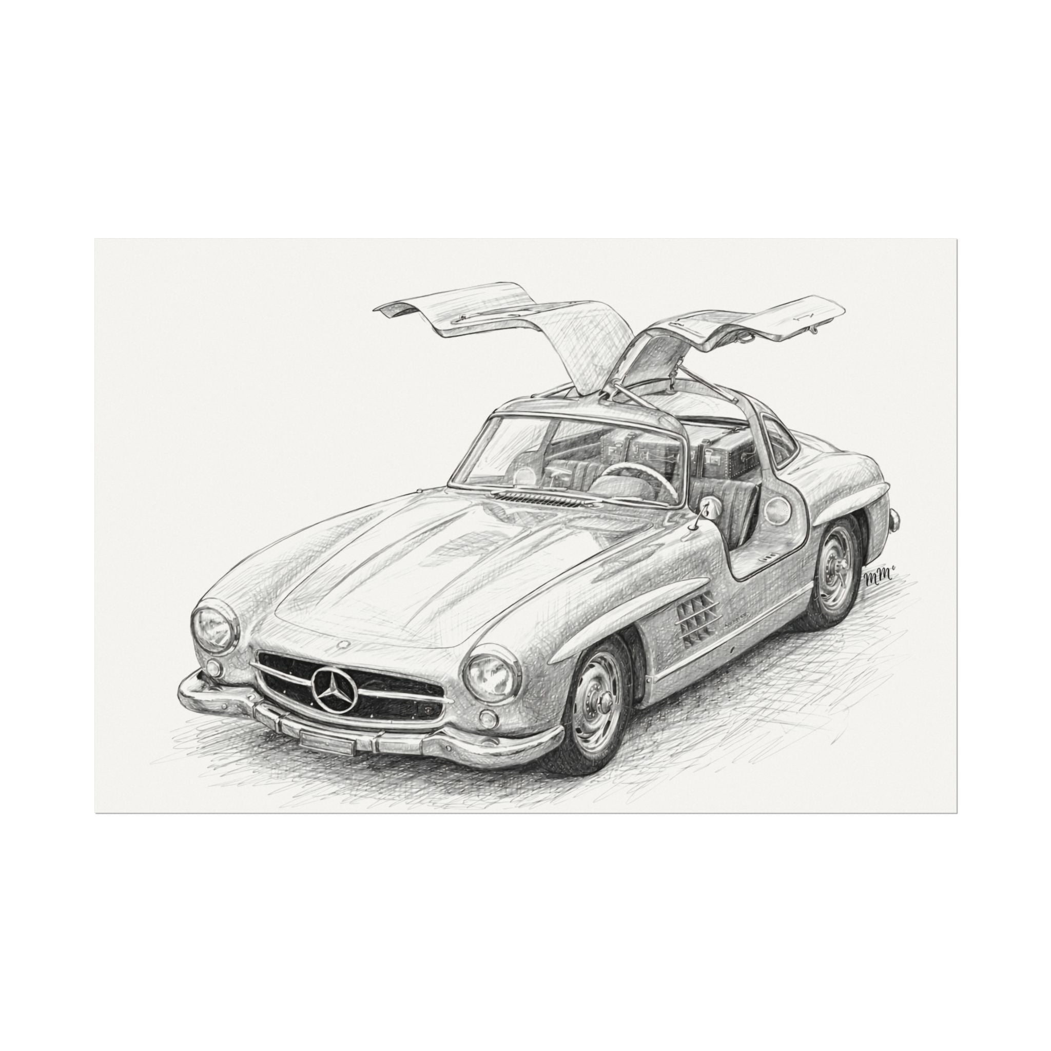 1955 Mercedes 300 SL Gullwing — The Gentleman’s Thunder